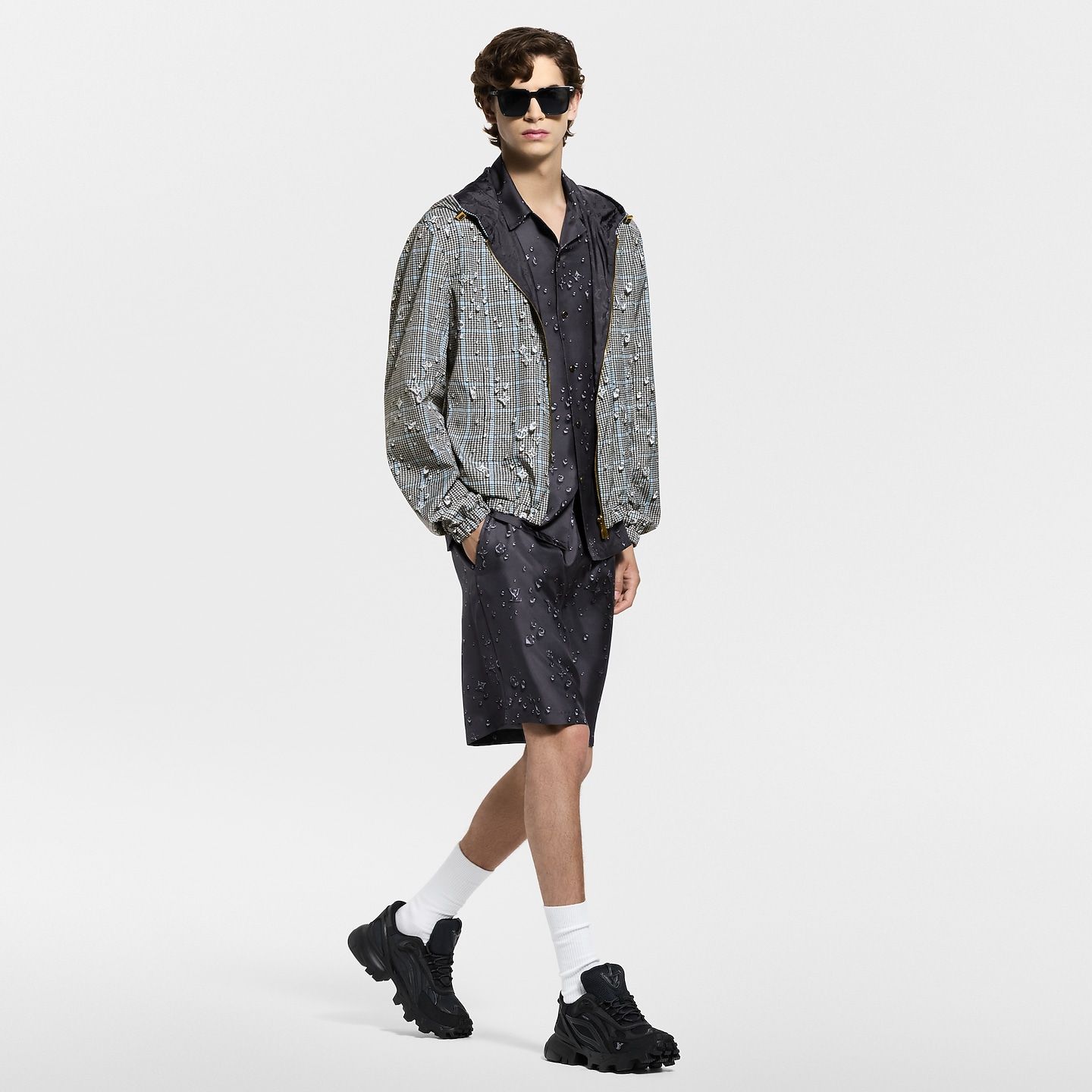  Giày Nam Louis Vuitton LV Summit Trainers 'Black' 