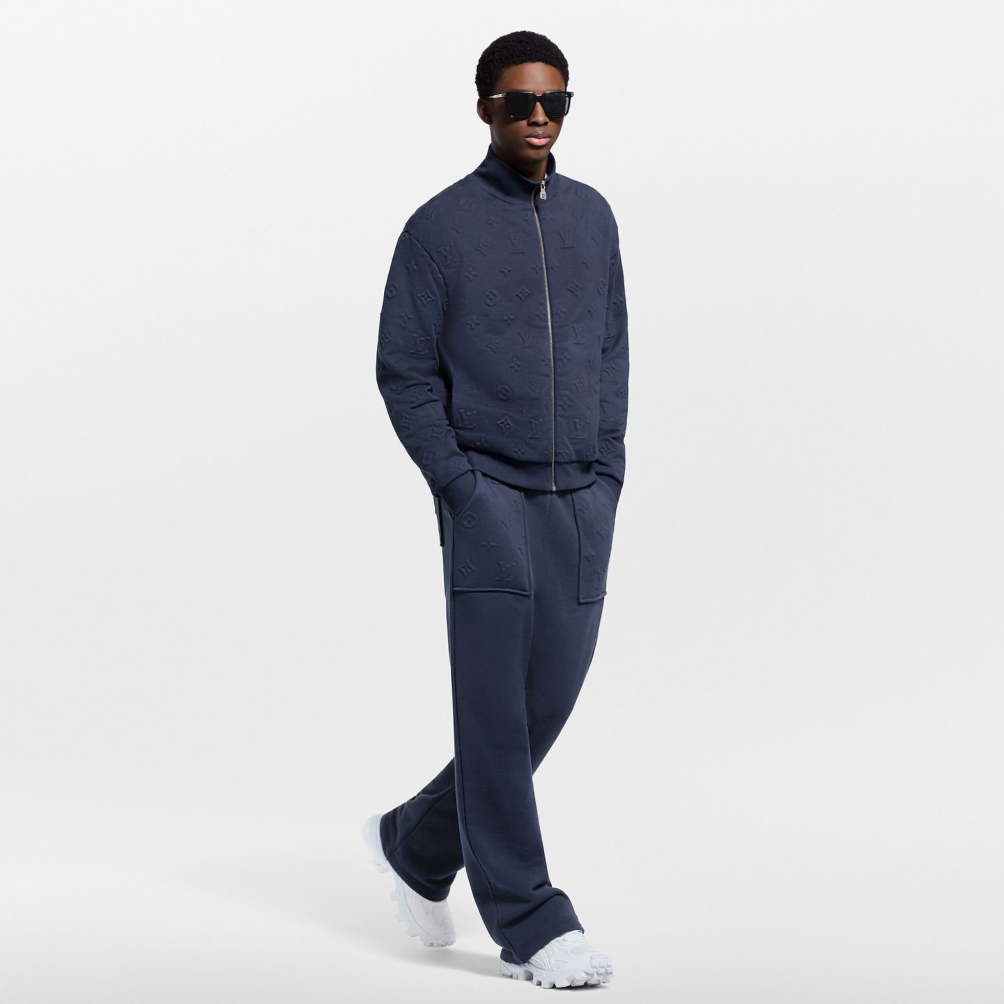  Giày Nam Louis Vuitton LV Summit Trainers 'White' 