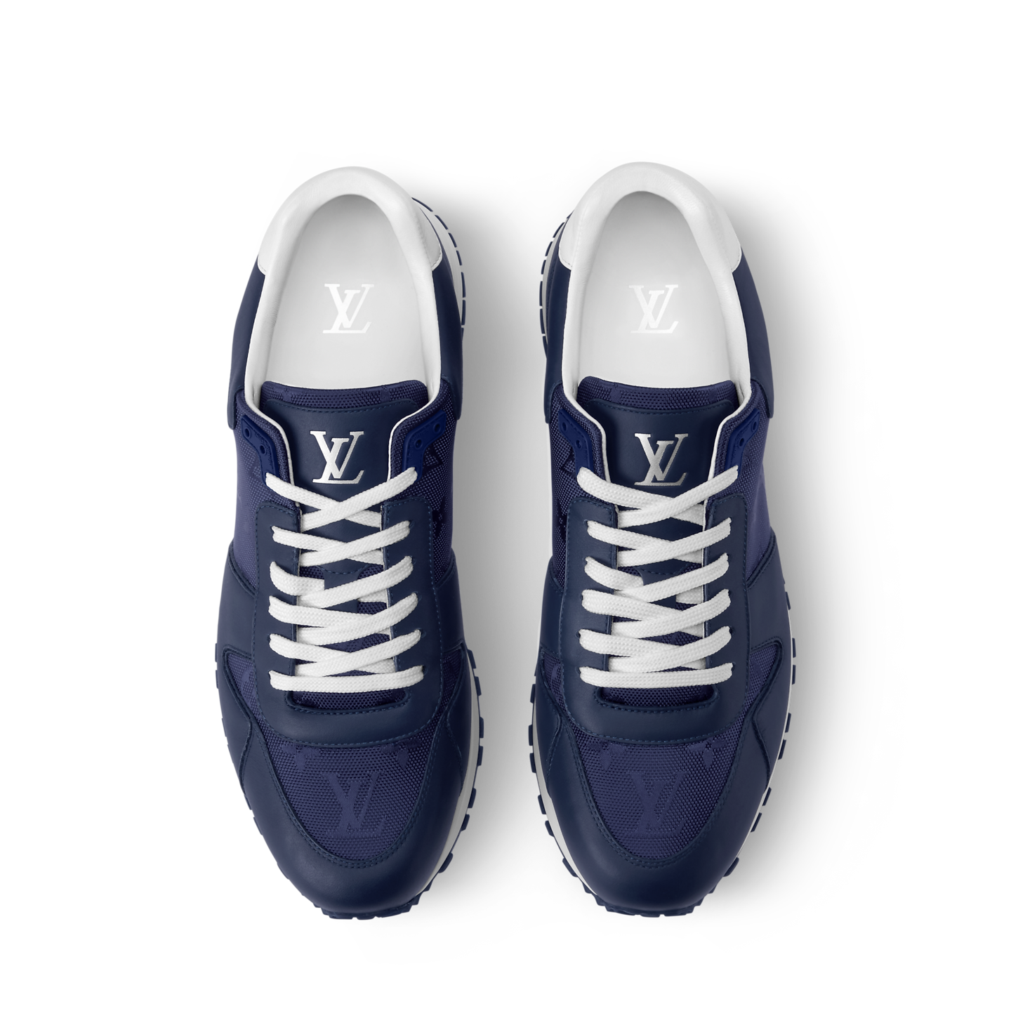  Giày Nam Louis Vuitton Run Away Trainers 'Marine' 