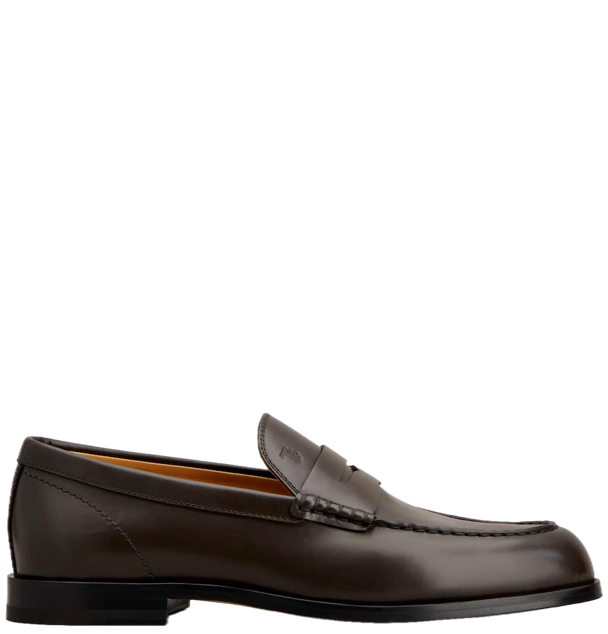  Giày Nam Tod's Loafers In Leather 'Brown' 