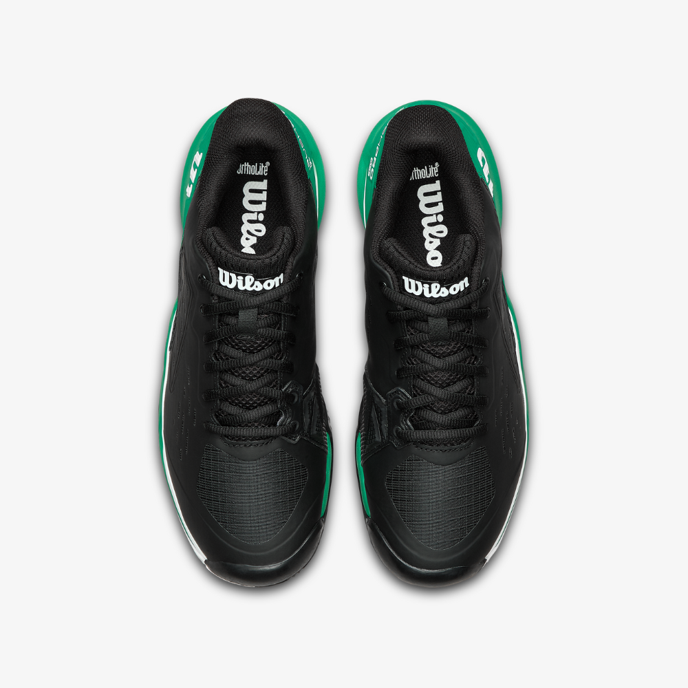  Giày Nam Wilson Rush Pro Ace Clay 'Black Green' 