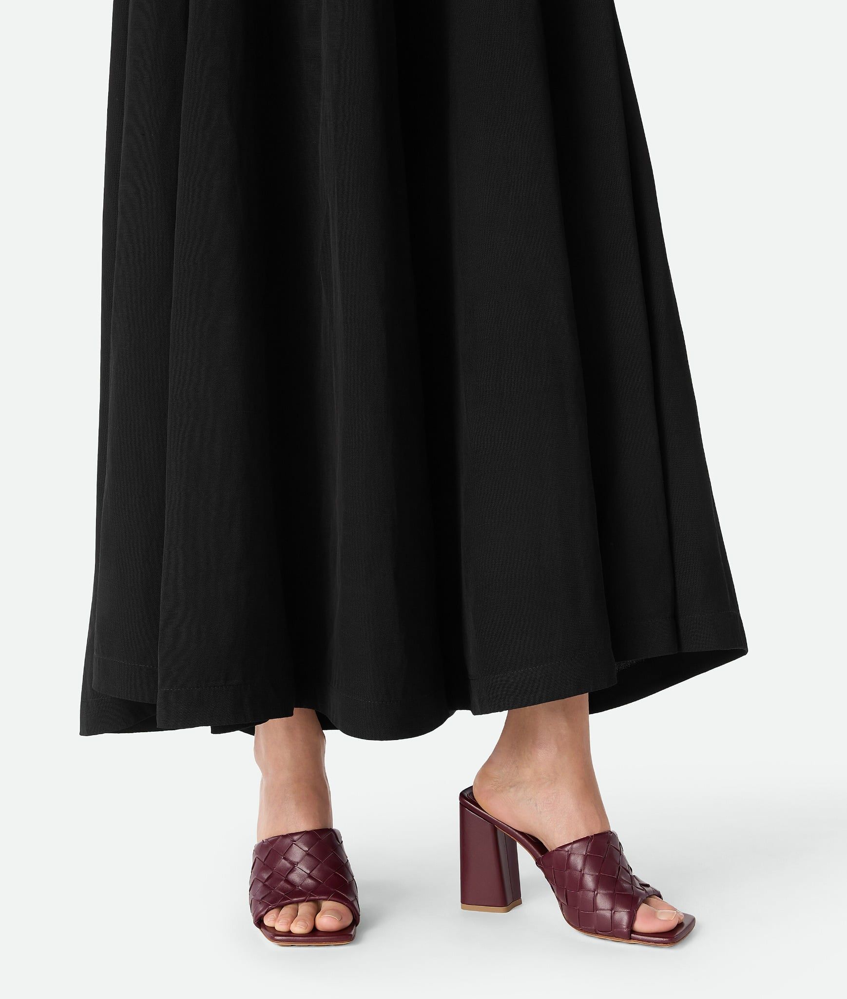  Giày Nữ Bottega Veneta Parco Mule 'Barolo' 