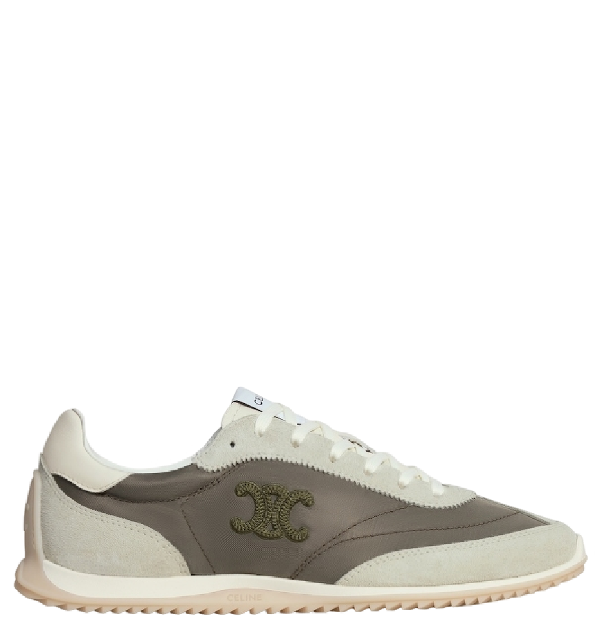  Giày Nữ Celine Racer - Low Top Sneaker 'Khaki' 