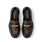  Giày Nữ Louis Vuitton District Flat Loafers 'Black' 