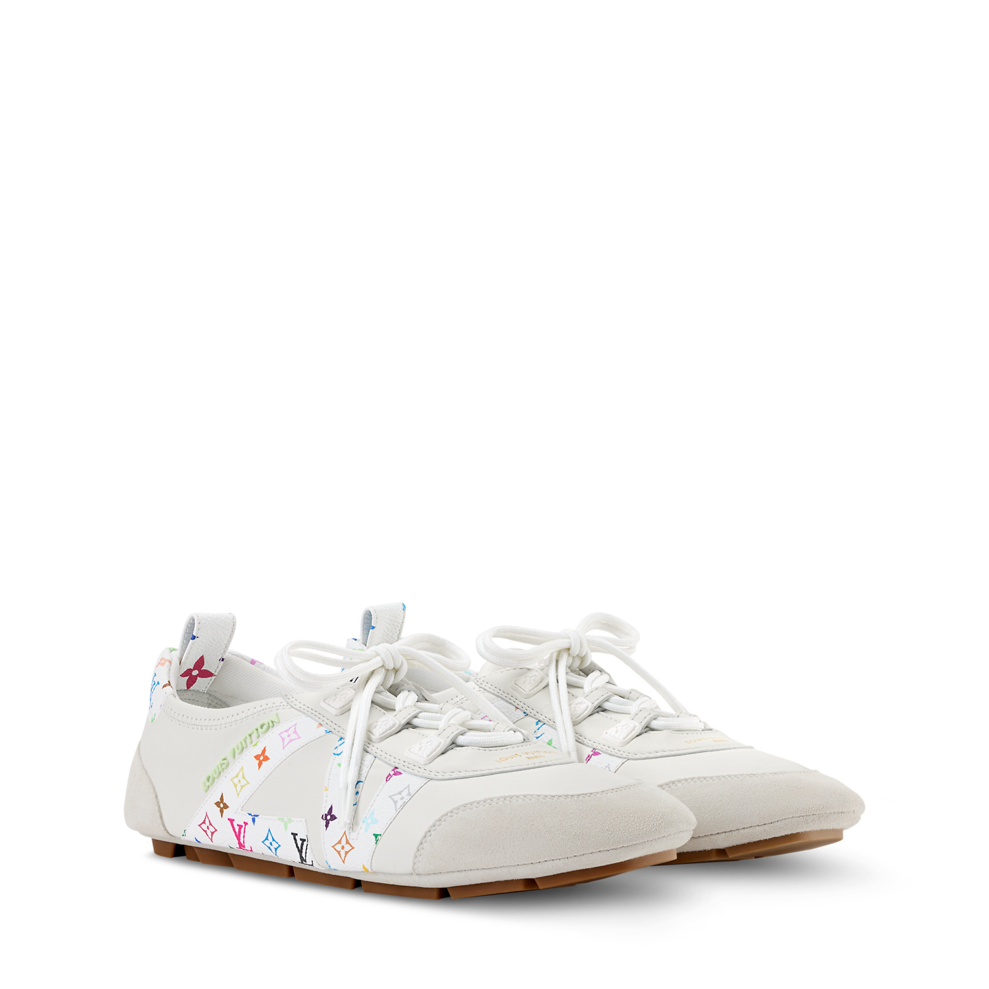  Giày Nữ Louis Vuitton LV x TM LV Sneakerina 'White' 