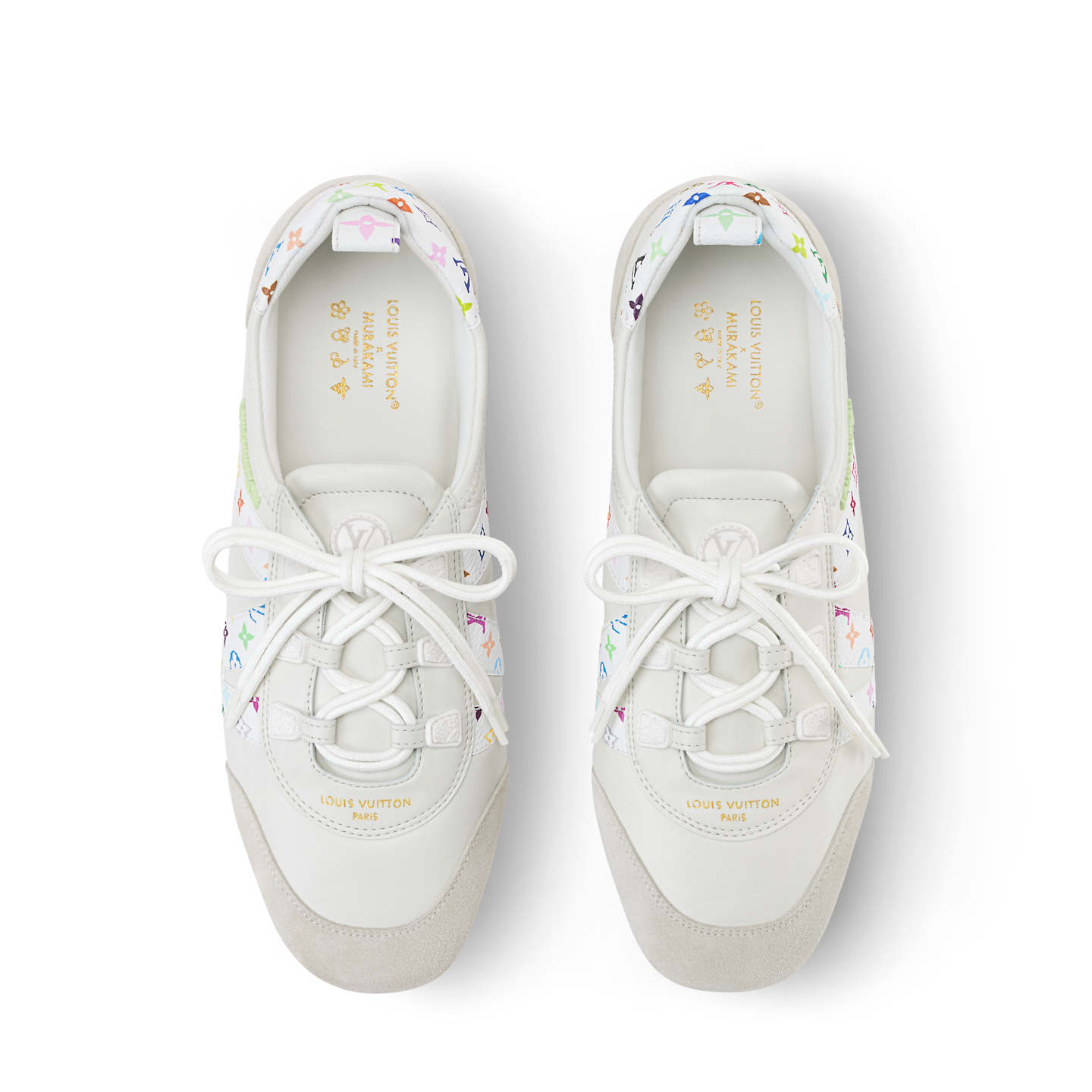  Giày Nữ Louis Vuitton LV x TM LV Sneakerina 'White' 