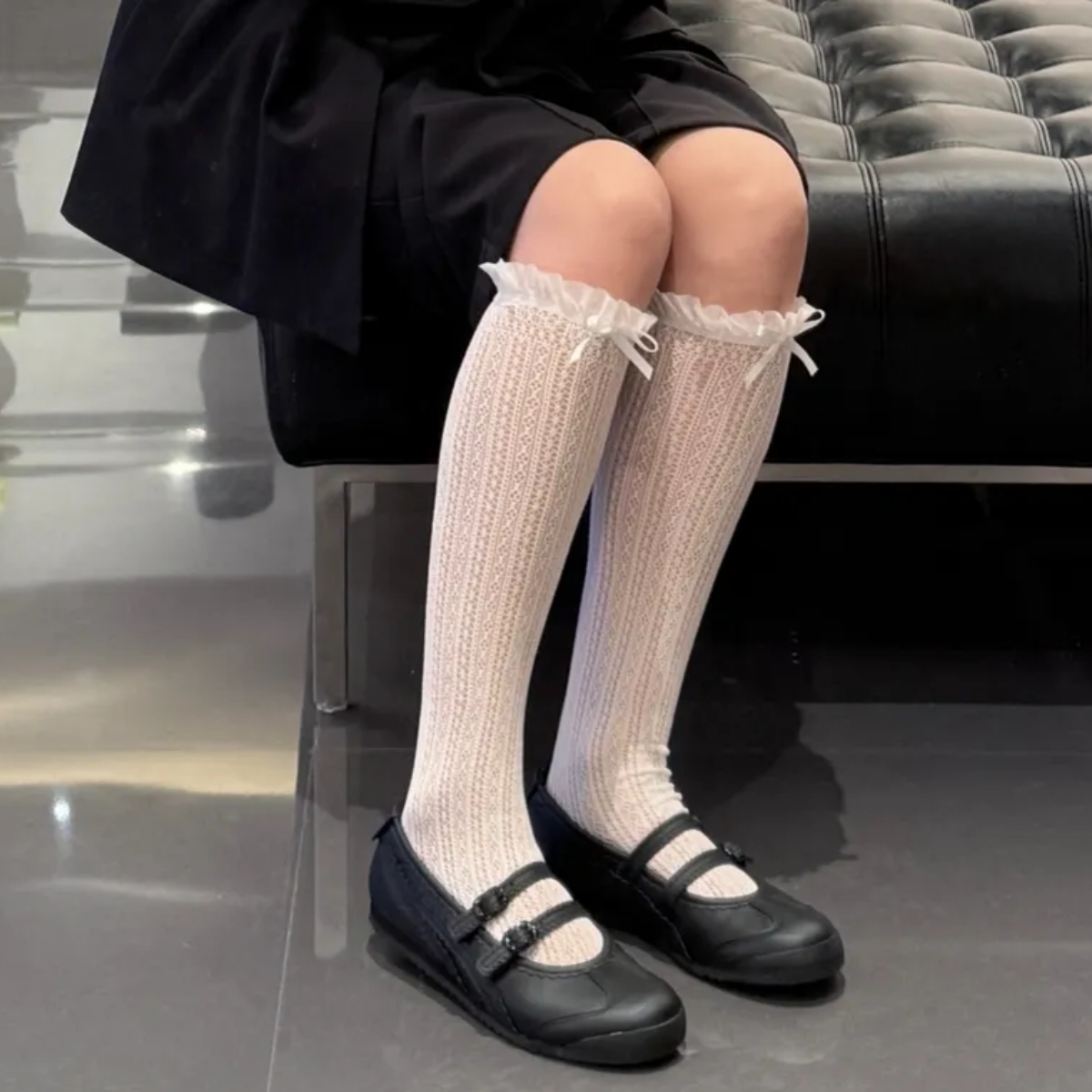  Giày Nữ Onitsuka Tiger Mexico 66 TGRS 'Black' 