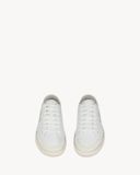  Giày Nữ Saint Laurent Gym Sneakers 'White' 