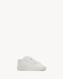  Giày Nữ Saint Laurent Gym Sneakers 'White' 