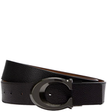  Thắt Lưng Coach Debossed Reversible Belt 'Black' 