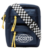  Túi Lacoste Neocroc Checkboard Strap Bag 'Blue' 