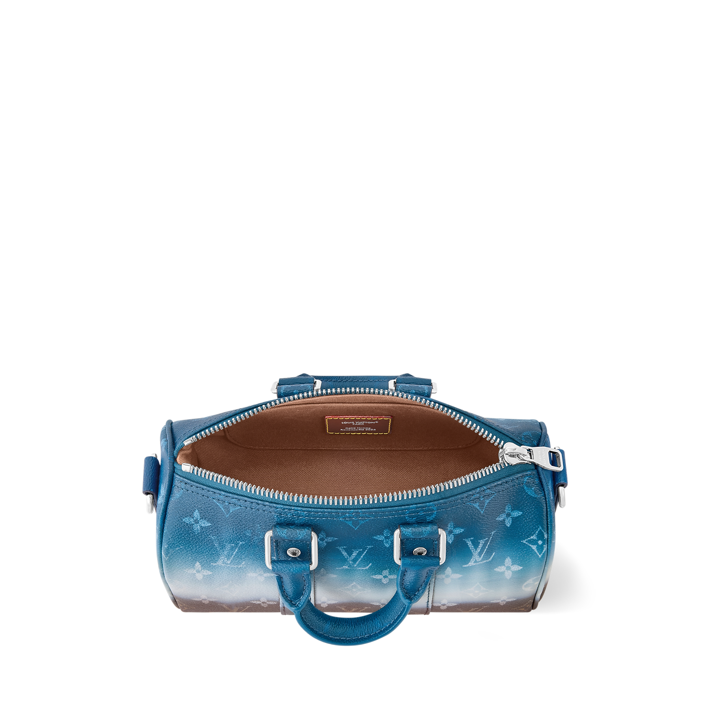  Túi Louis Vuitton Keepall Bandoulière 25 Bag 'Blue' 