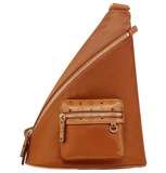  Túi MCM Aren Sling In Recycled Nylon 'Cognac' 