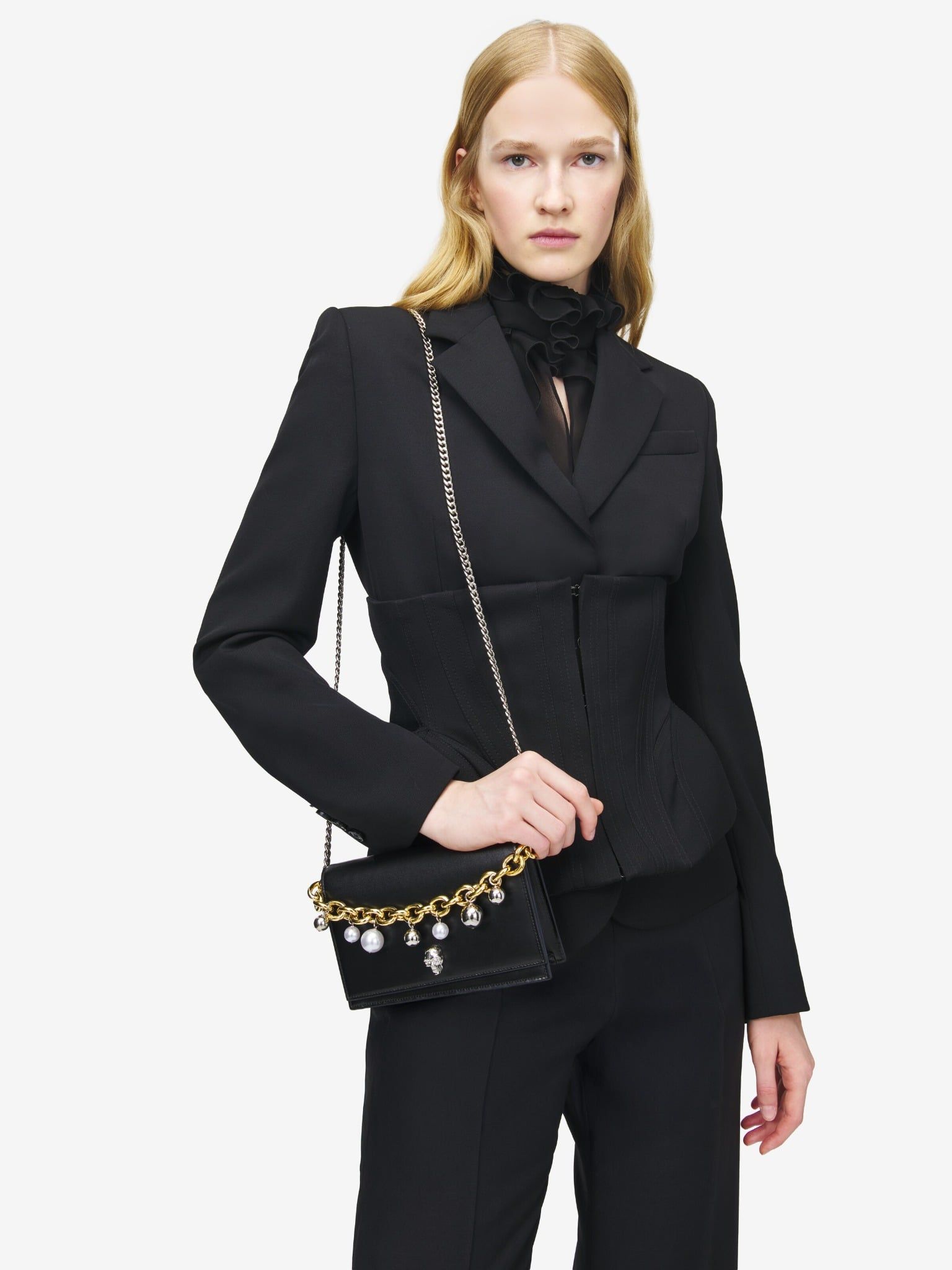  Túi Nữ Alexander McQueen Skull Bag 'Black' 