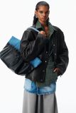  Túi Nữ Alexander Wang Punch Tote 'Blue Black' 