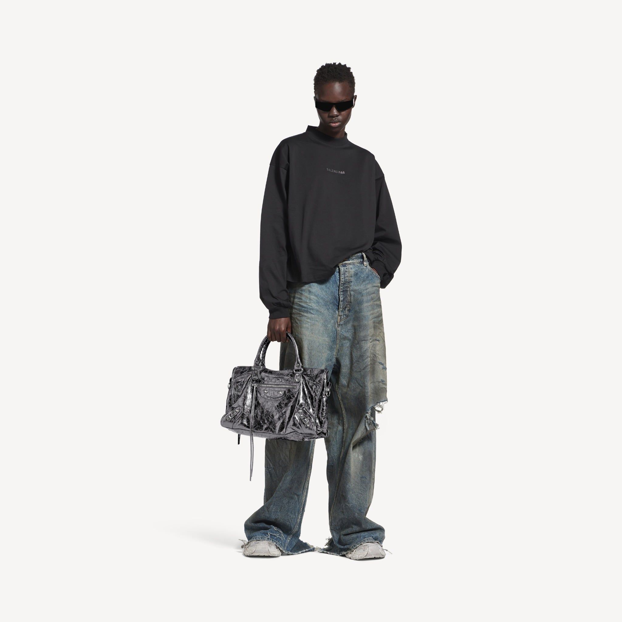  Túi Nữ Balenciaga Le City Bag Medium 'Grey' 