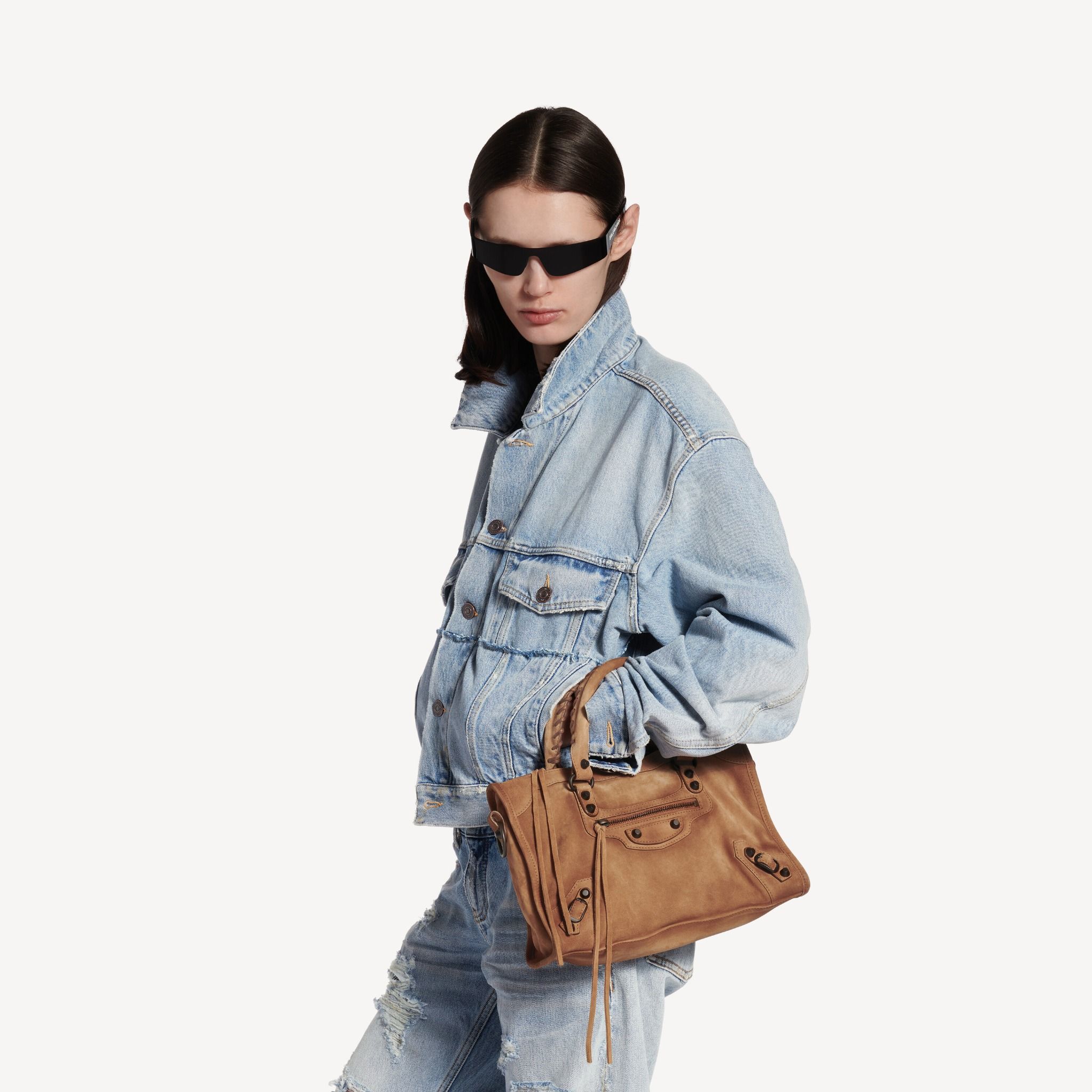  Túi Nữ Balenciaga Le City Bag Small 'Camel' 