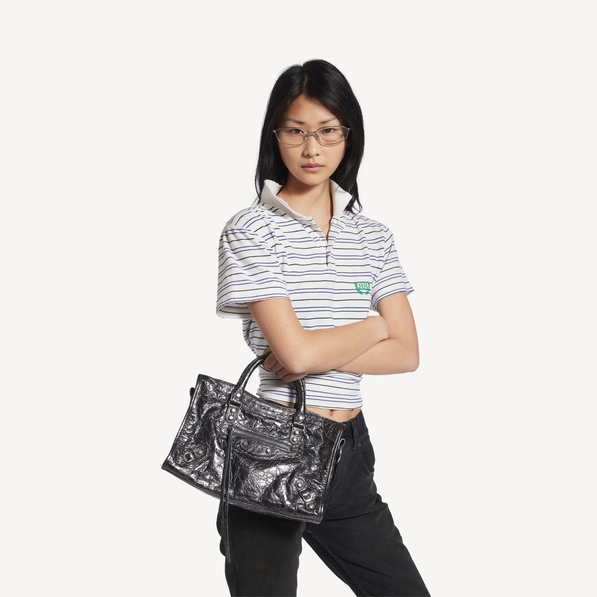  Túi Nữ Balenciaga Le City Bag Small 'Grey' 