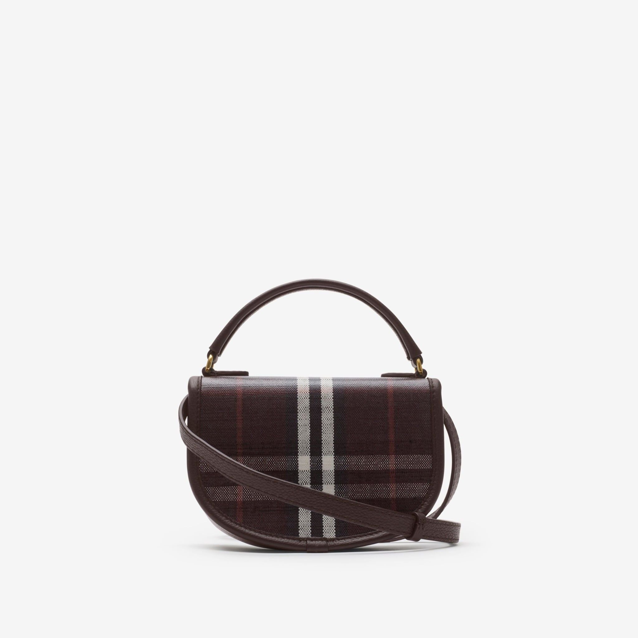  Túi Nữ Burberry Mini Highlands Bag​ 'Mahogany Red' 