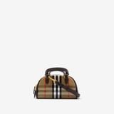  Túi Nữ Burberry Mini Highlands Bowling Bag​ 'Sand' 