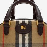  Túi Nữ Burberry Mini Highlands Bowling Bag​ 'Sand' 