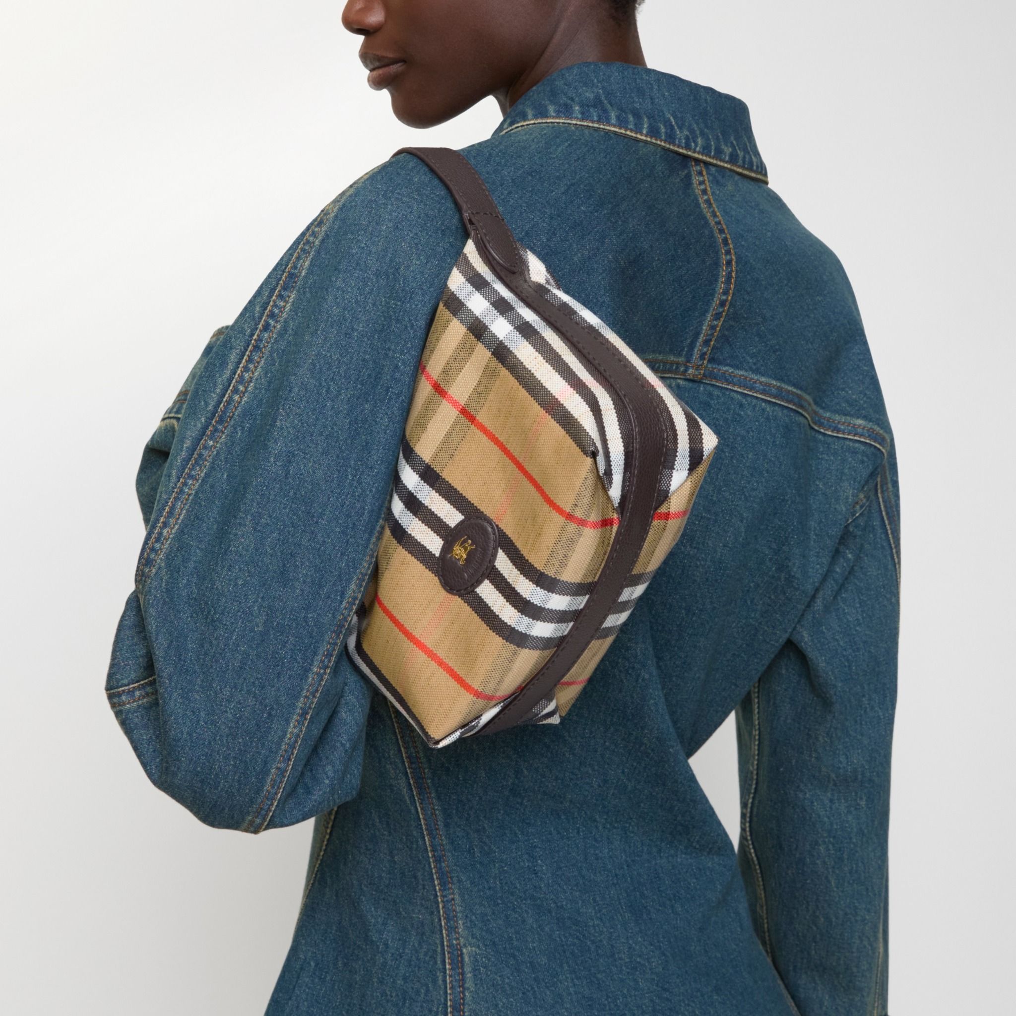  Túi Nữ Burberry Mini Highlands Duffle Bag​ 'Beige' 