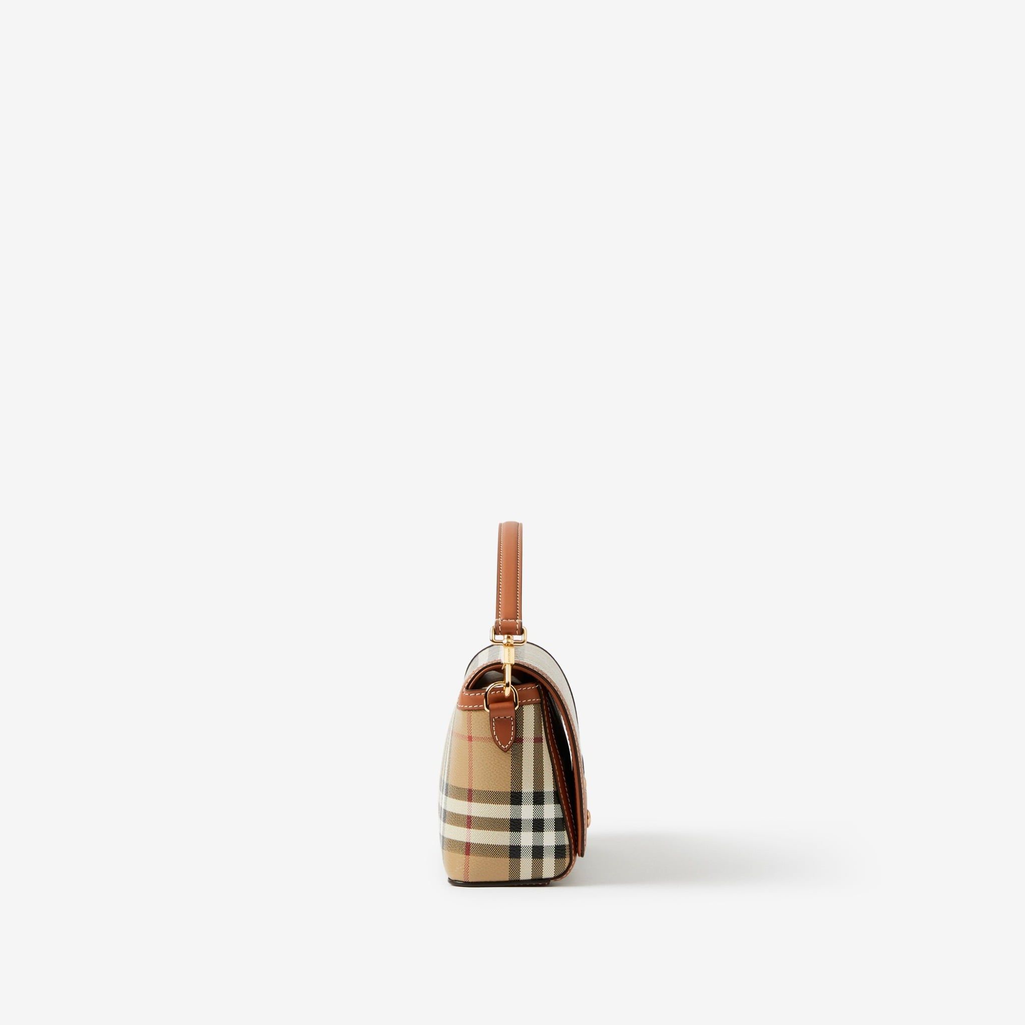  Túi Nữ Burberry Top Handle Note Bag 'Briar Brown' 