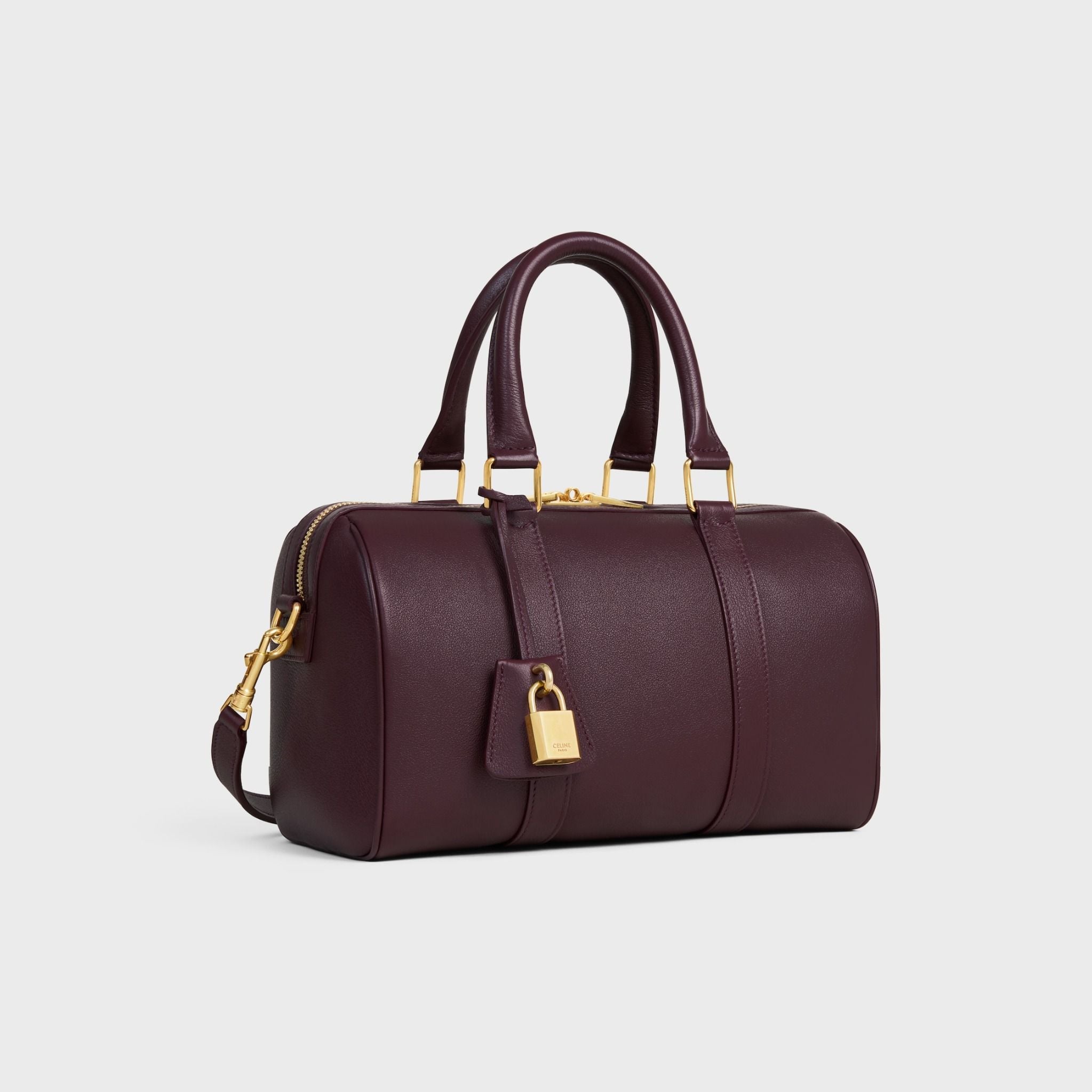  Túi Nữ Celine Medium Boston 'Deep Burgundy' 