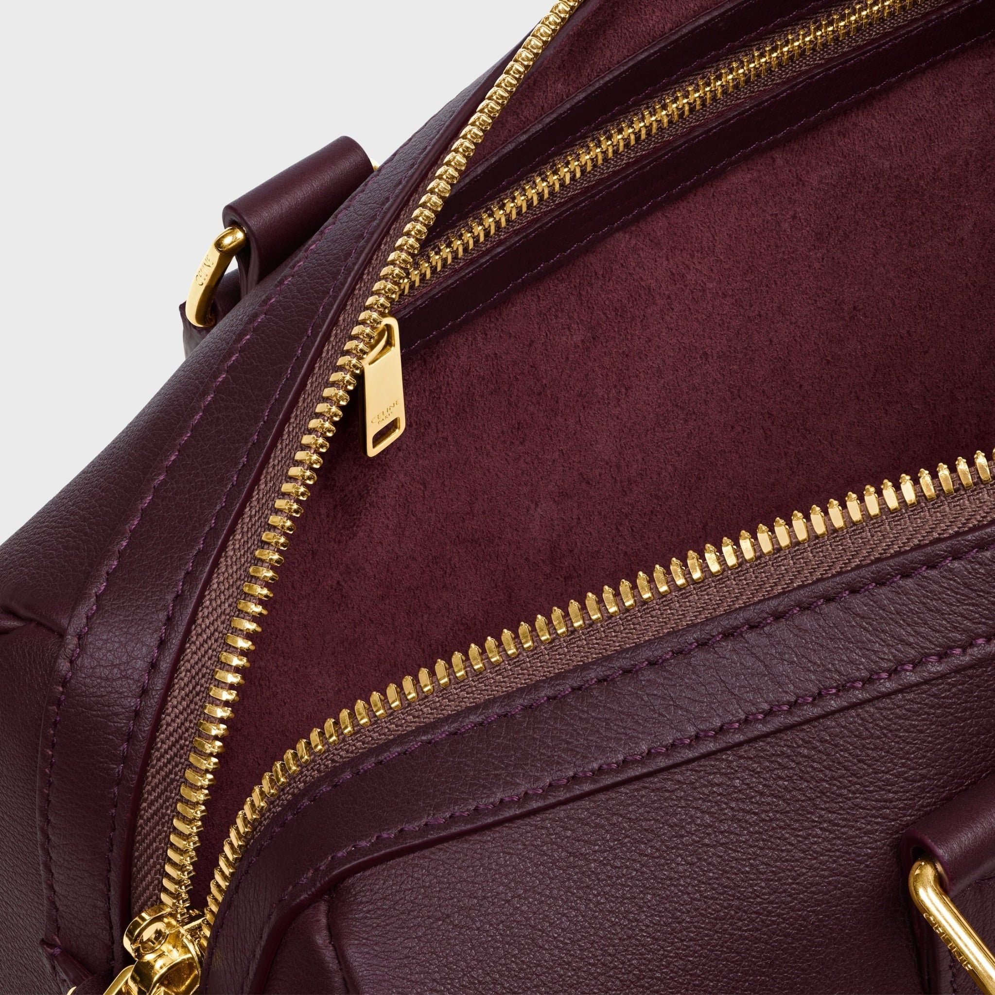  Túi Nữ Celine Medium Boston 'Deep Burgundy' 