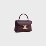  Túi Nữ Celine Teen Nino Bag 'Deep Burgundy' 