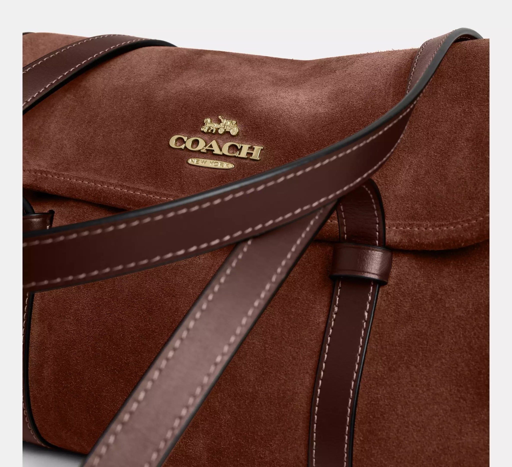  Túi Nữ Coach Bridget Flap Shoulder Bag 'Brown' 