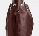  Túi Nữ Coach Evelyn Large Shoulder Bag 'Maple' 