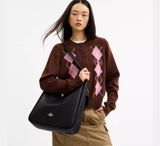  Túi Nữ Coach Hadley Large Shoulder Bag 'Black' 