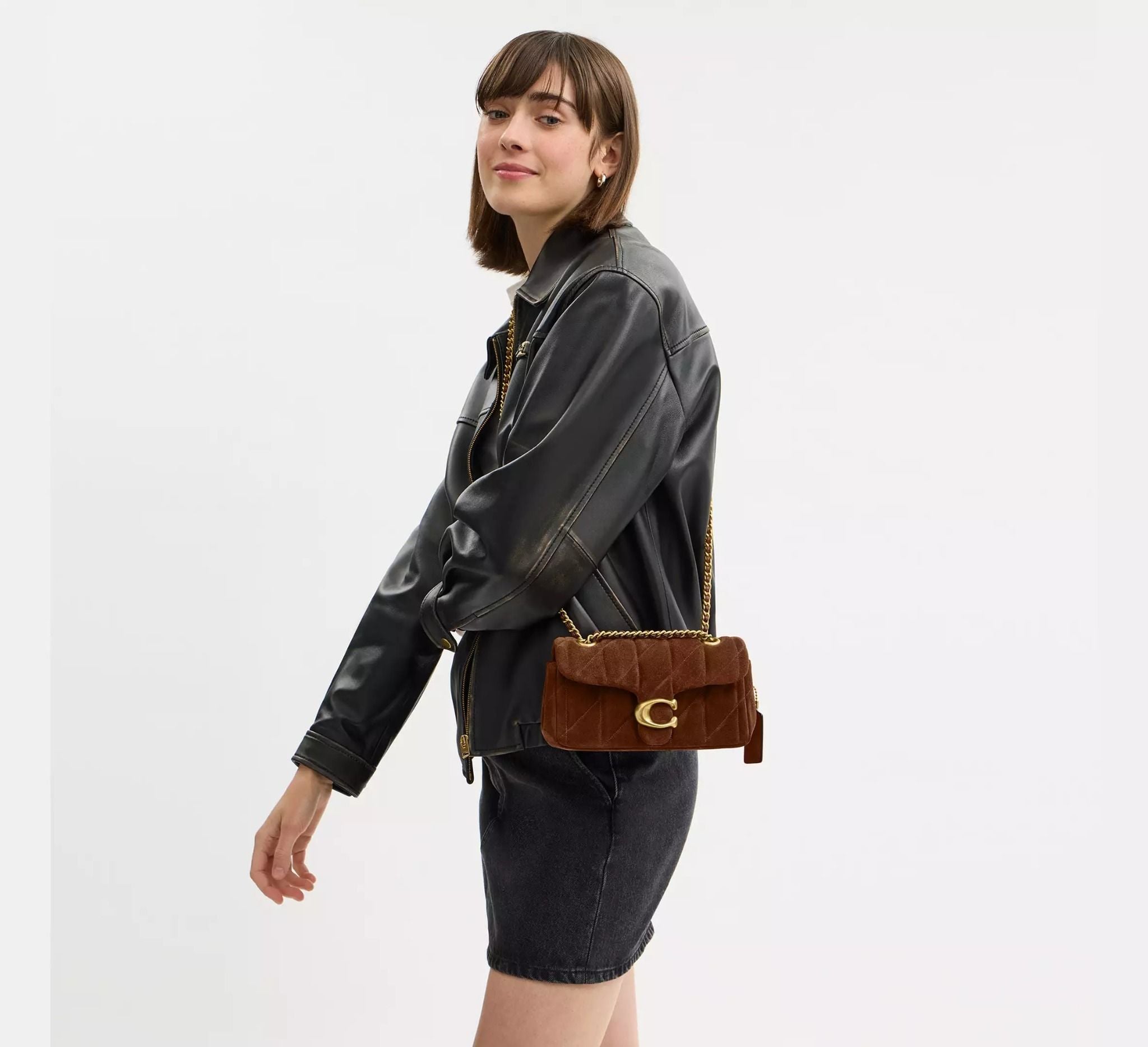  Túi Nữ Coach Tabby Shoulder Bag 20 'Warm Brown' 