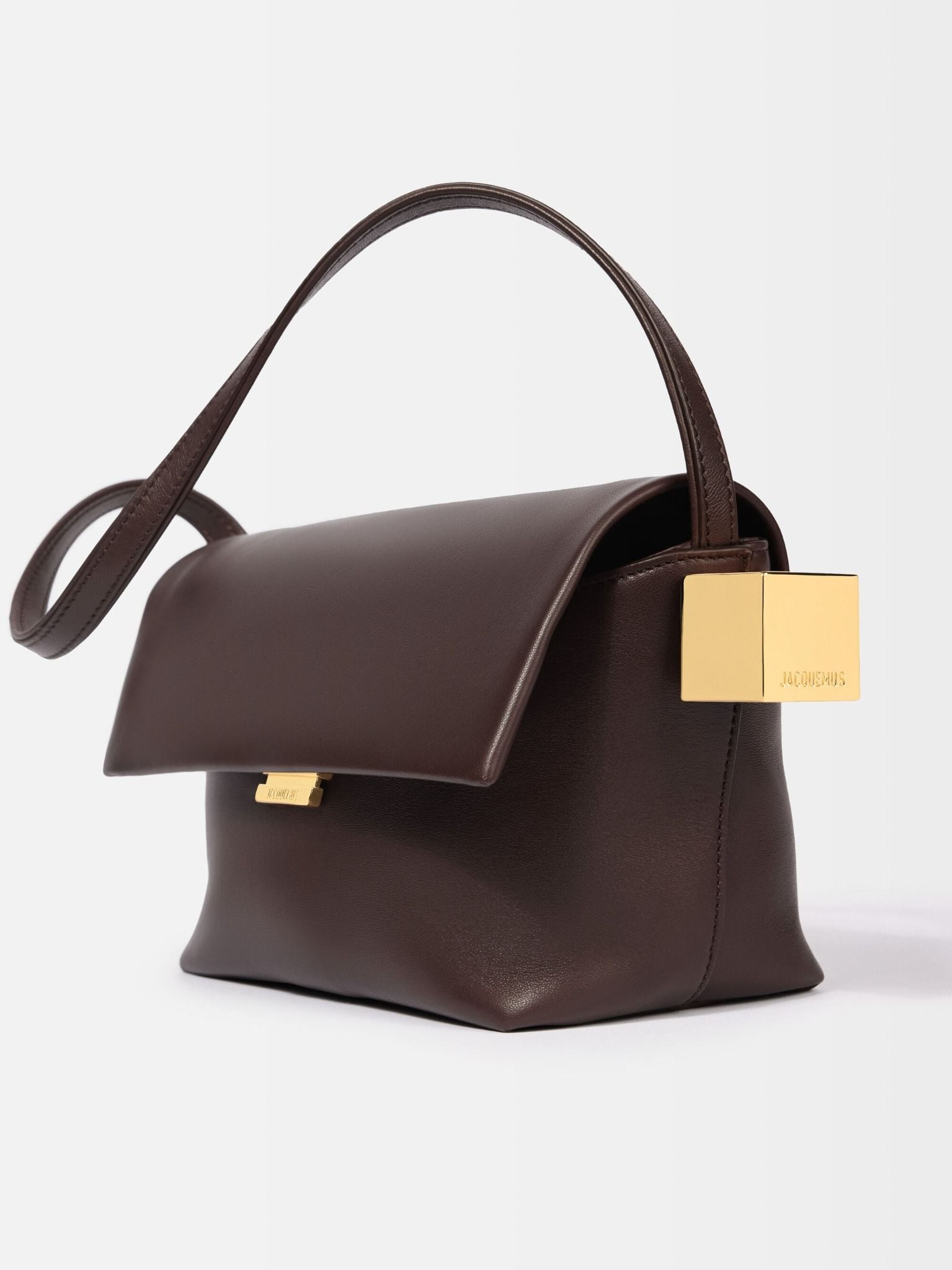  Túi Nữ Jacquemus The Rond Carré 'Brown' 