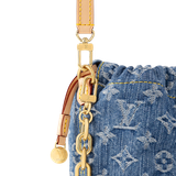  Túi Nữ Louis Vuitton Nano Noé Backpack 'Denim Blue' 