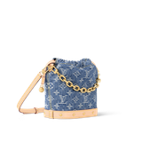  Túi Nữ Louis Vuitton Nano Noé Backpack 'Denim Blue' 