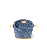  Túi Nữ Louis Vuitton Nano Noé Backpack 'Denim Blue' 