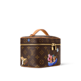  Túi Nữ Louis Vuitton Nice Mini Toiletry Bag 'Brown' 