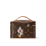  Túi Nữ Louis Vuitton Nice Mini Toiletry Bag 'Brown' 