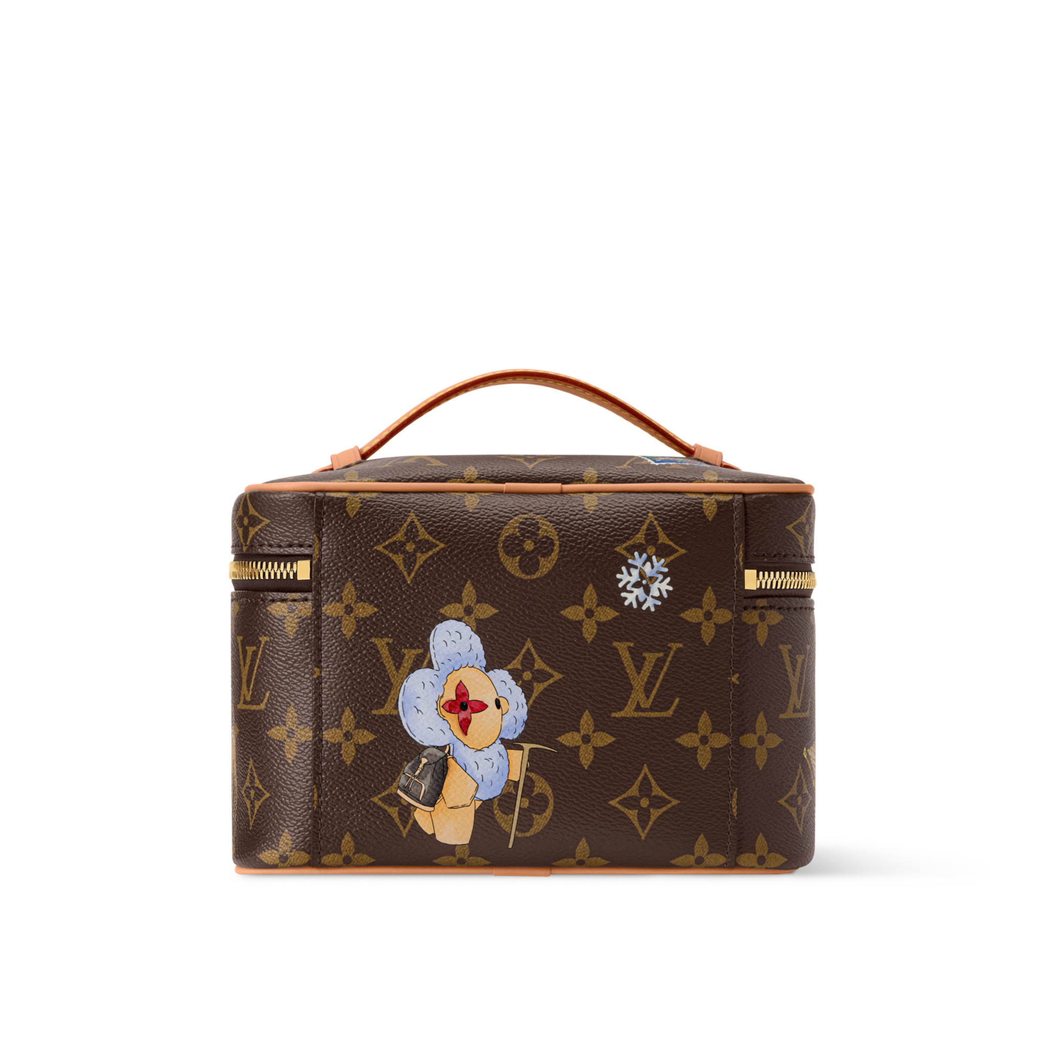 Túi Nữ Louis Vuitton Nice Mini Toiletry Bag 'Brown' 