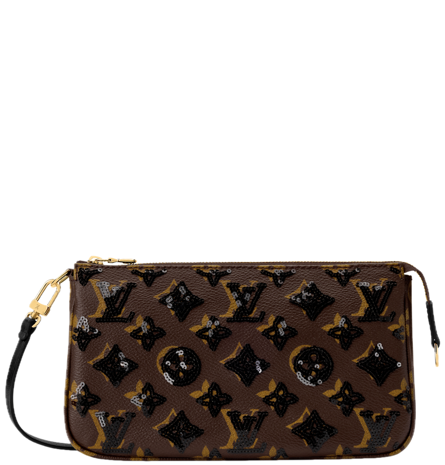  Túi Nữ Louis Vuitton Pochette Accessoires Bag 'Brown' 