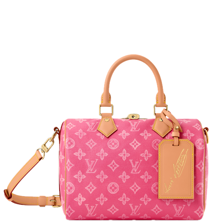  Túi Nữ Louis Vuitton Speedy Bandoulière 25 Bag 'Pink' 