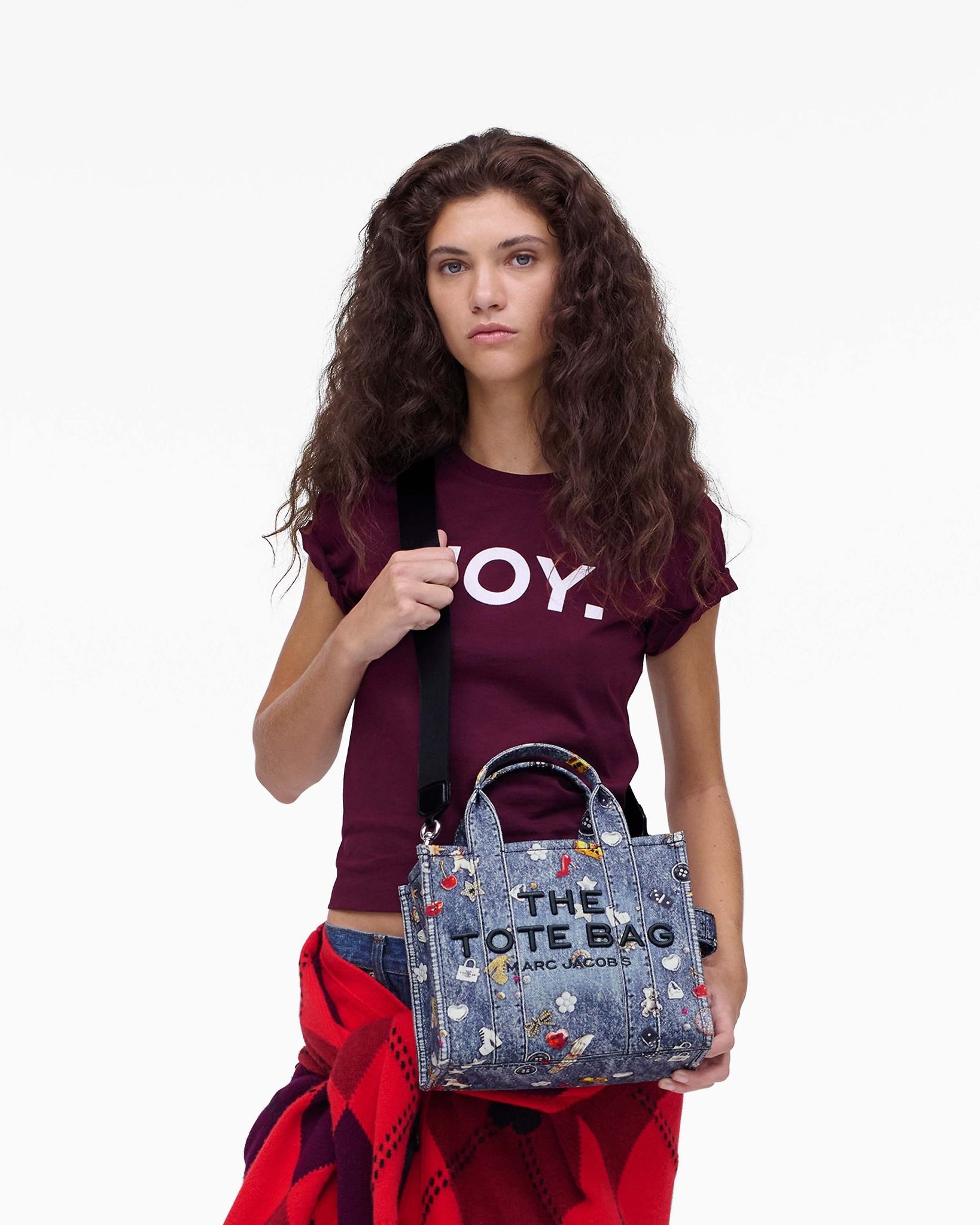  Túi Nữ Marc Jacobs Small Tote Bag 'Denim' 