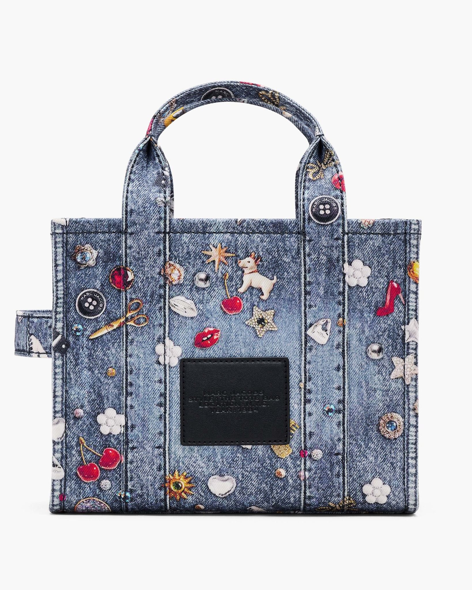  Túi Nữ Marc Jacobs Small Tote Bag 'Denim' 