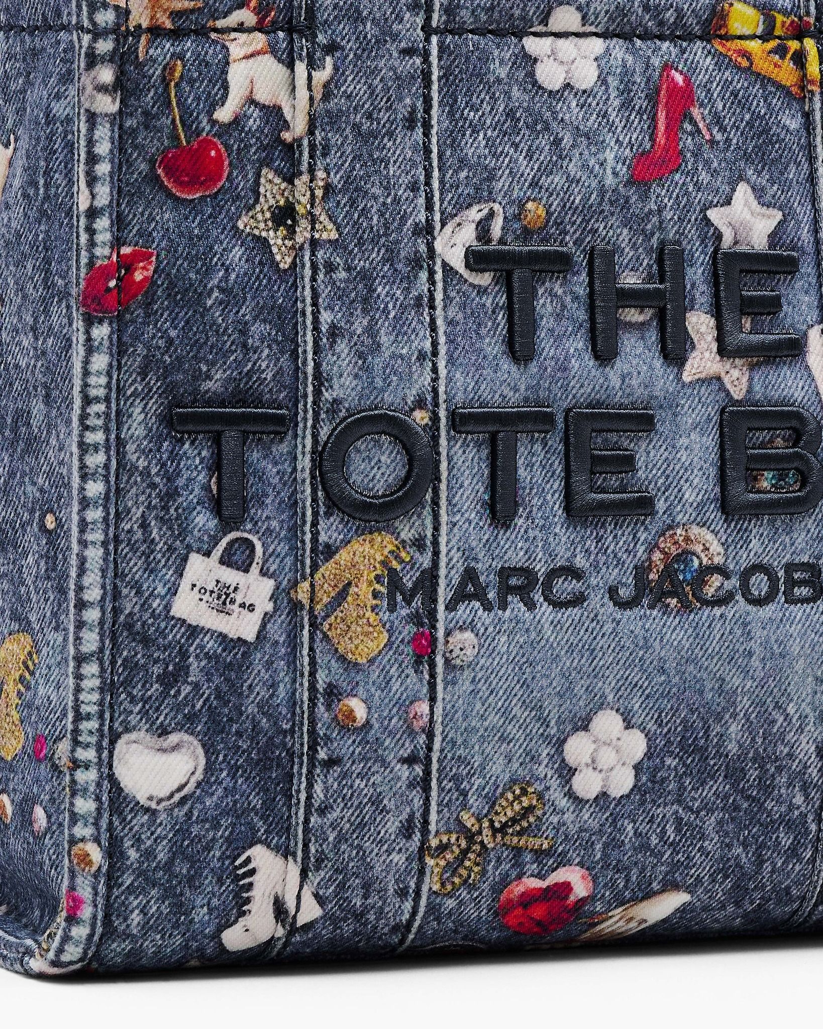  Túi Nữ Marc Jacobs Small Tote Bag 'Denim' 