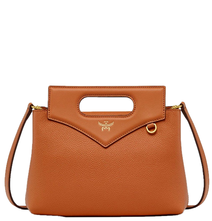  Túi Nữ MCM Soft Diamond Shoulder Bag 'Cognac' 