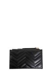  Ví Gucci GG Marmont Zip Key Case 'Black' 