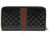  Ví Gucci Leather Double G Wallet 'Black' 