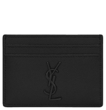  Ví Saint Laurent Cassandre Card Case 'Black' 